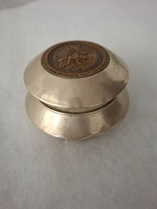 Caja joyero vintage metal