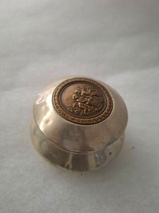 Caja joyero vintage metal
