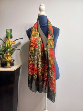 Foulard Byblos seta fiori