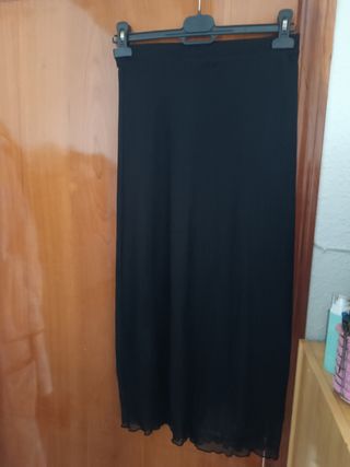 Falda tul negra talla S