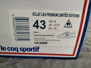 Le Coq Sportif x LimitEDitions "Rose" 43 EUR 10 US