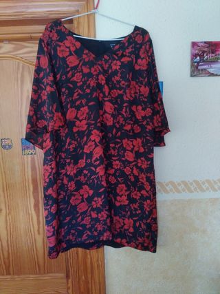 Vestido Sra Talla Grande