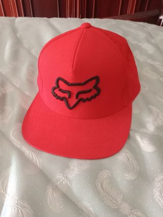 Gorra Fox roja