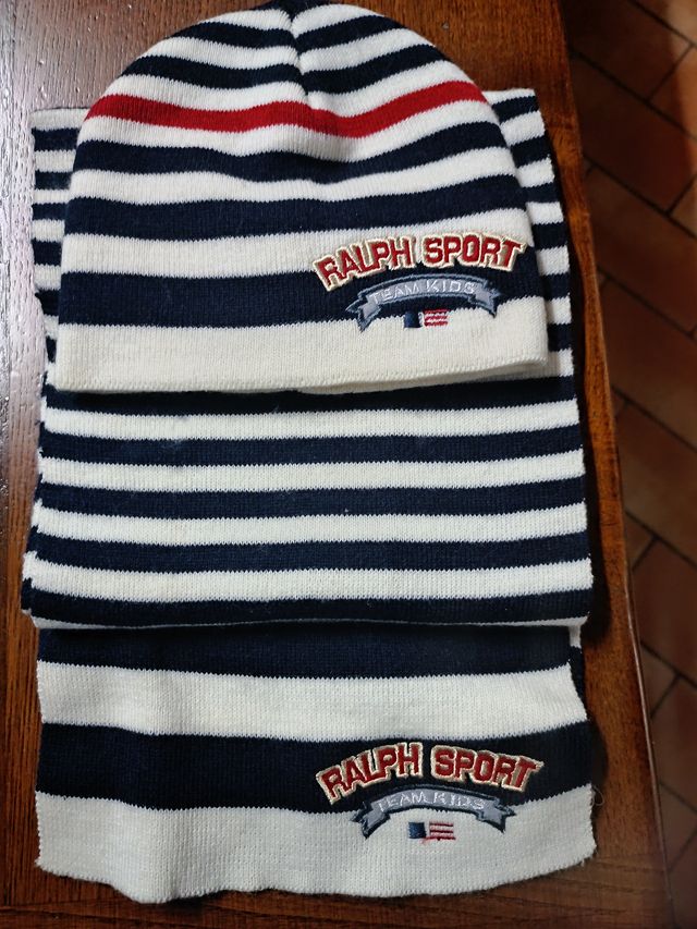 Set sciarpa e cappello Ralph Sport Kids