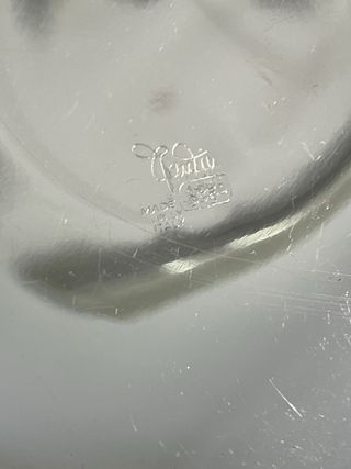 Svuotatasche in silver vintage