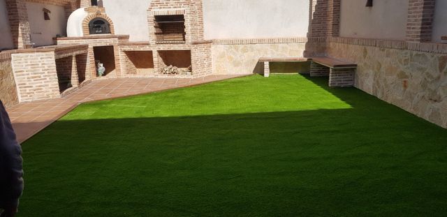 Instalación cesped artificial