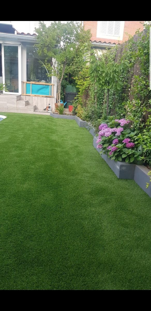 Instalación cesped artificial