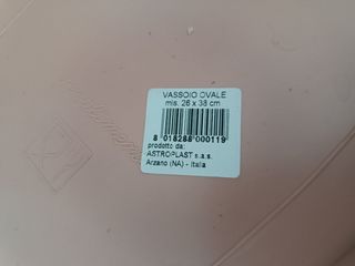 Vassoi in plastica stile shabby