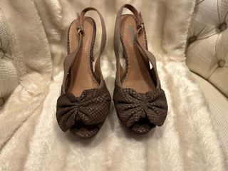 Sandalias Uterqüe Marrones Talla 37