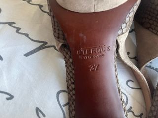 Sandalias Uterqüe Marrones Talla 37