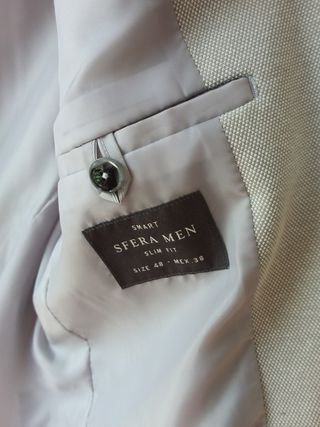 Chaqueta hombre gris Sfera Men 48 ver medidas