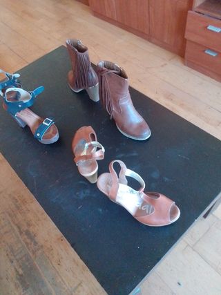 Zapatos señora del 40 con tacones.en águilas Murci
