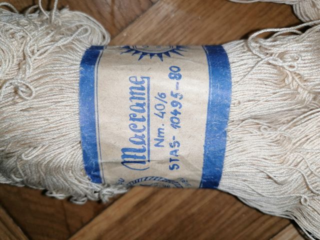 Macrame hilos nuevos