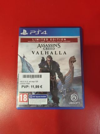 Assassins Creed Valhalla ps4