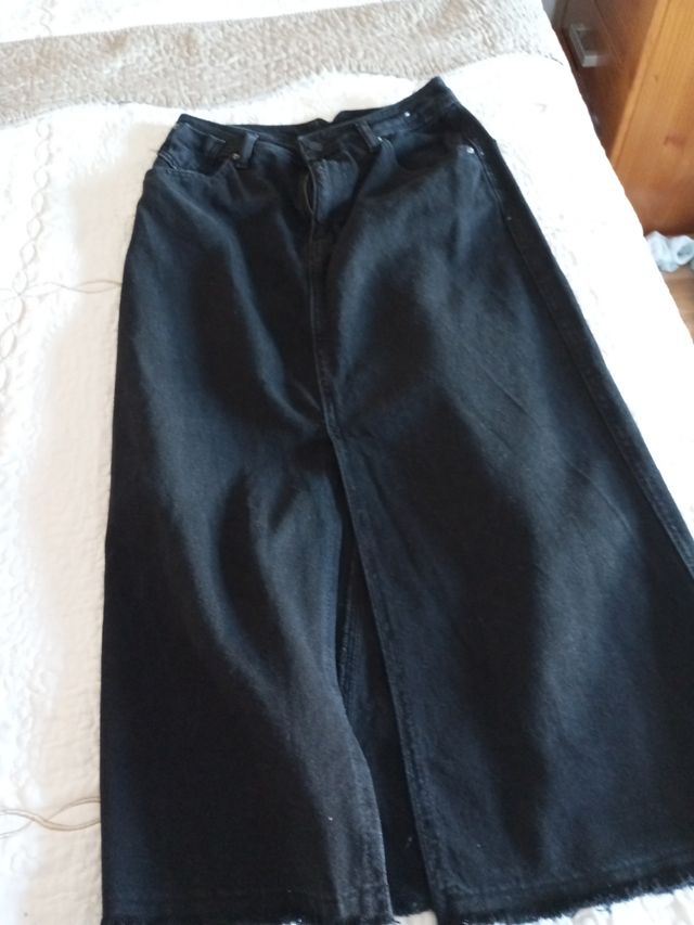 Falda vaquera, Denim