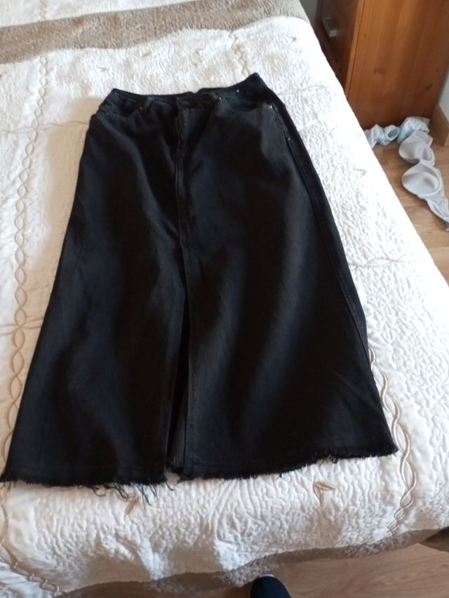 Falda vaquera, Denim