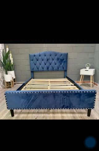 SUPER OFERTA CAMA JESSY AZUL