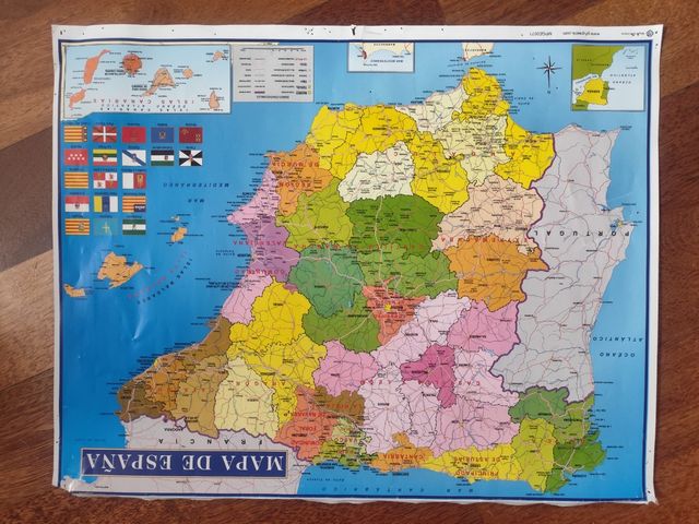 Mapa político España