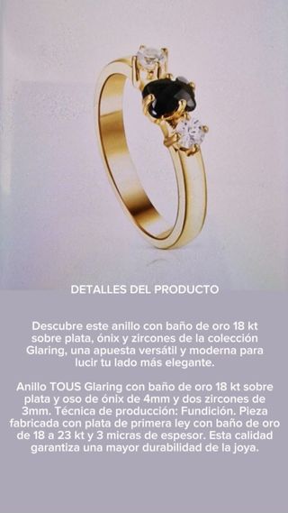 ANILLO Y PULSERA A JUEGO- TOUS