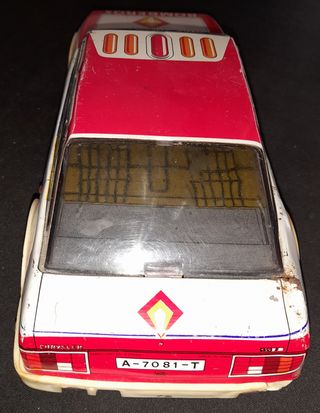 JUGUETE COCHE DE BOMBEROS (PAYÁ) DE LOS 60.