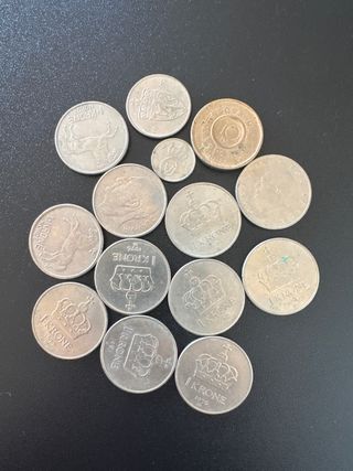 Monedas antiguas de Noruega