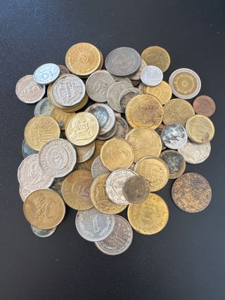 Lote de monedas antiguas Argentina