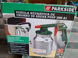 Pistola Neumática de Chorro de Arena