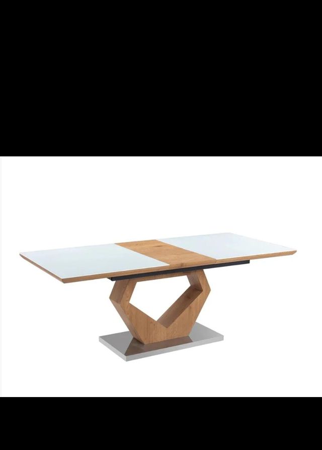 OFERTON MESA DE DISEÑO EXTENSIBLE CRISTAL TEMPLADO