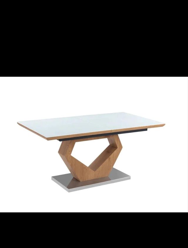 OFERTON MESA DE DISEÑO EXTENSIBLE CRISTAL TEMPLADO