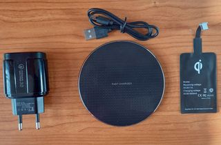 Kit cargador inalámbrico para moviles