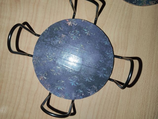 Posa vasos vintage | 8 unidades