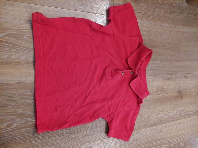 Pack de 2 polos rojos talla 3 años