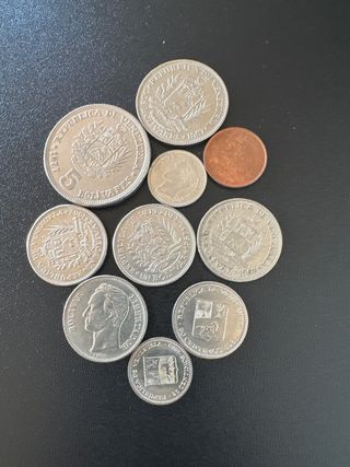Monedas antiguas de Venezuela