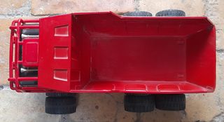 JUGUETE CAMIÓN VOLQUETE “PUBLIC WORKS” DE LOS 80.