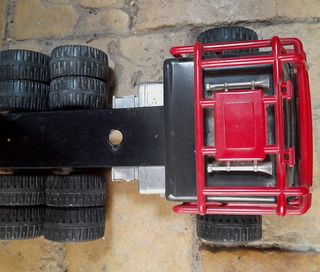 JUGUETE CAMIÓN VOLQUETE “PUBLIC WORKS” DE LOS 80.