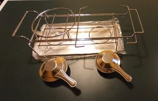 Juego fondue y piedra de asar