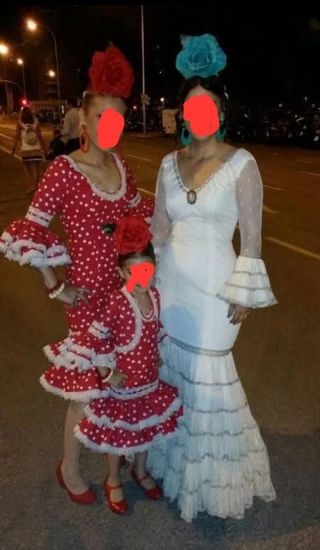 Traje flamenco mujer