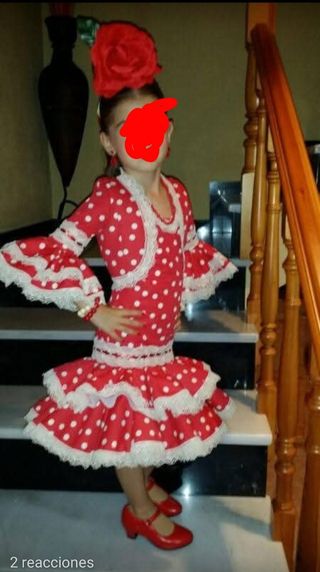Traje flamenco mujer