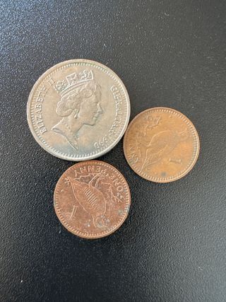 Monedas antiguas Gibraltar