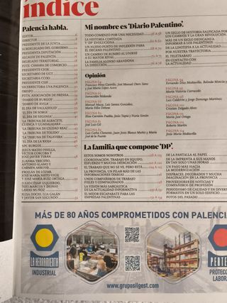 PALENCIA ANUARIOS DIARIO PALENCIA 2024 ANIVERSARIO