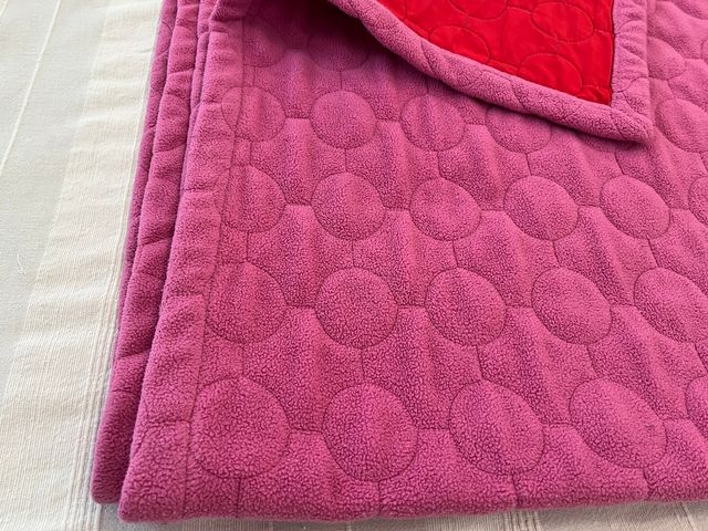 Manta de sofá + cojín corazón