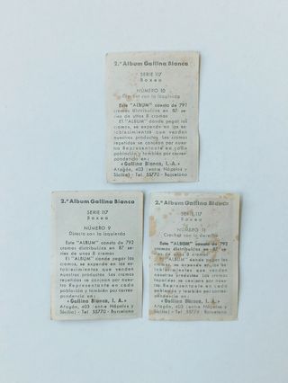 CROMOS BOXEO GALLINA BLANCA 1949