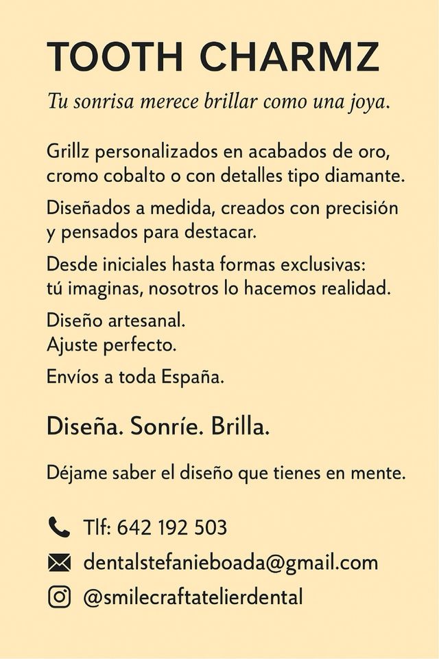 Grillz dentales hechos por profesionales