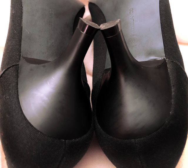 Zapatos de salón negros Suite Blanco no 38