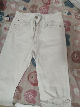 Pantalones pitillo Stradivarius XS