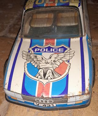 JUGUETE COCHE “POLICE” DE LOS 60.