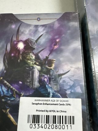 Warscroll & cartas Seraphon en español