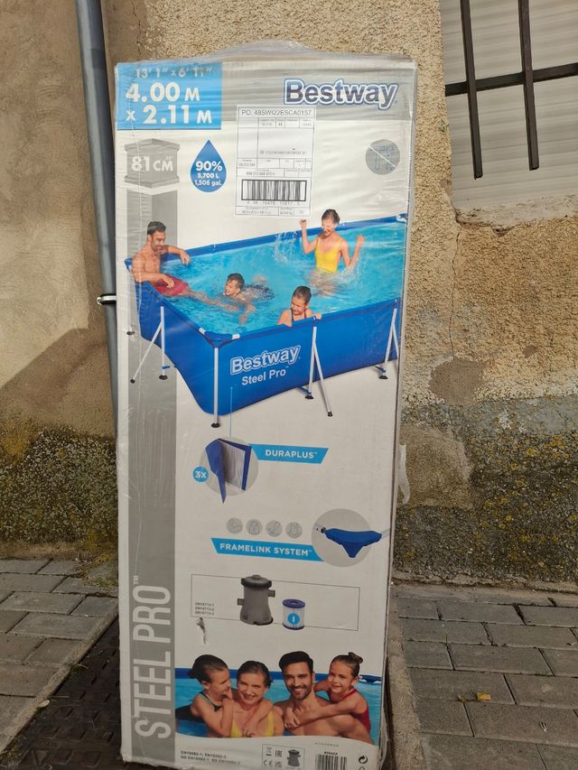 Piscina Bestway Steel Pro 4.00x2.11m