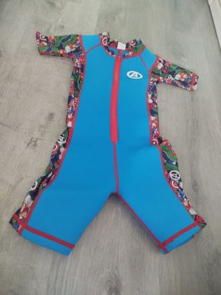 Traje de neopreno infantil Marvel 2 años