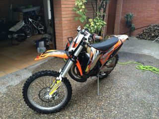 Moto enduro Ktm 250 2t